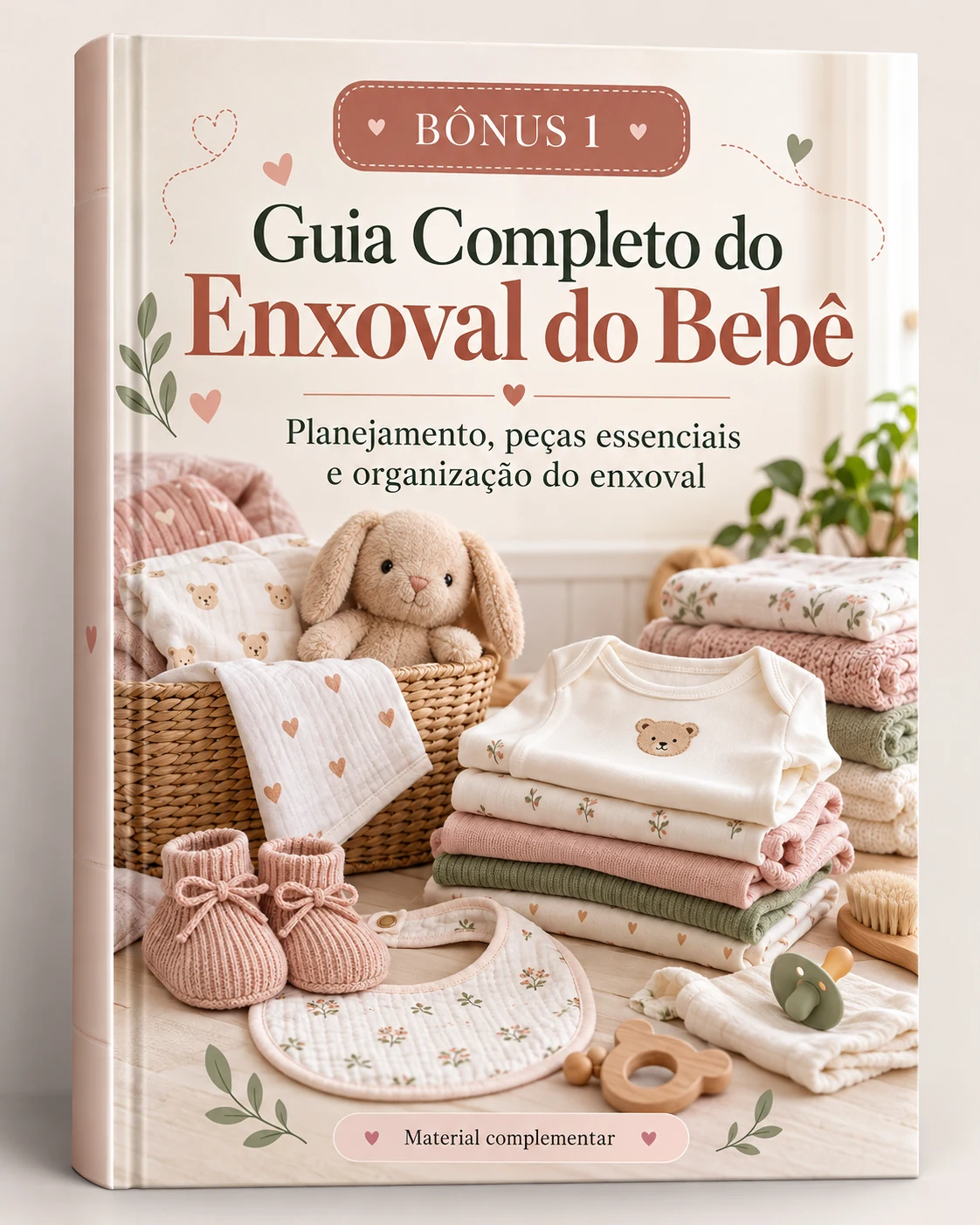 Capa do bônus Guia Completo do Enxoval do Bebê